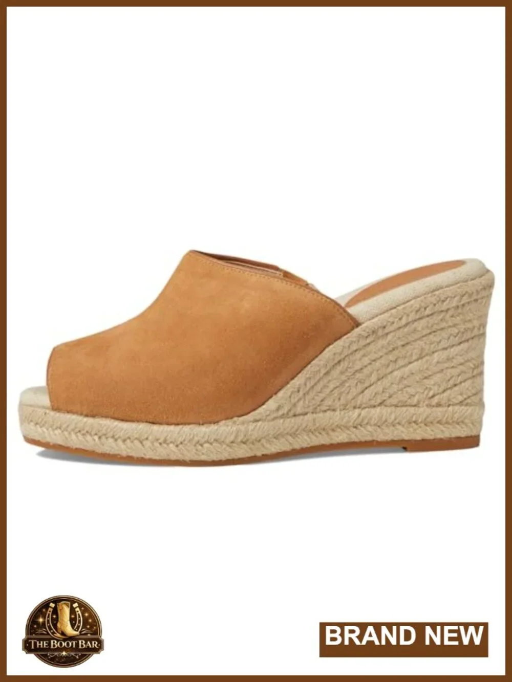 Cloudfeel Southcrest Wedge Mule Espadrille - Open Toe Slip-On - Picture 3 of 6